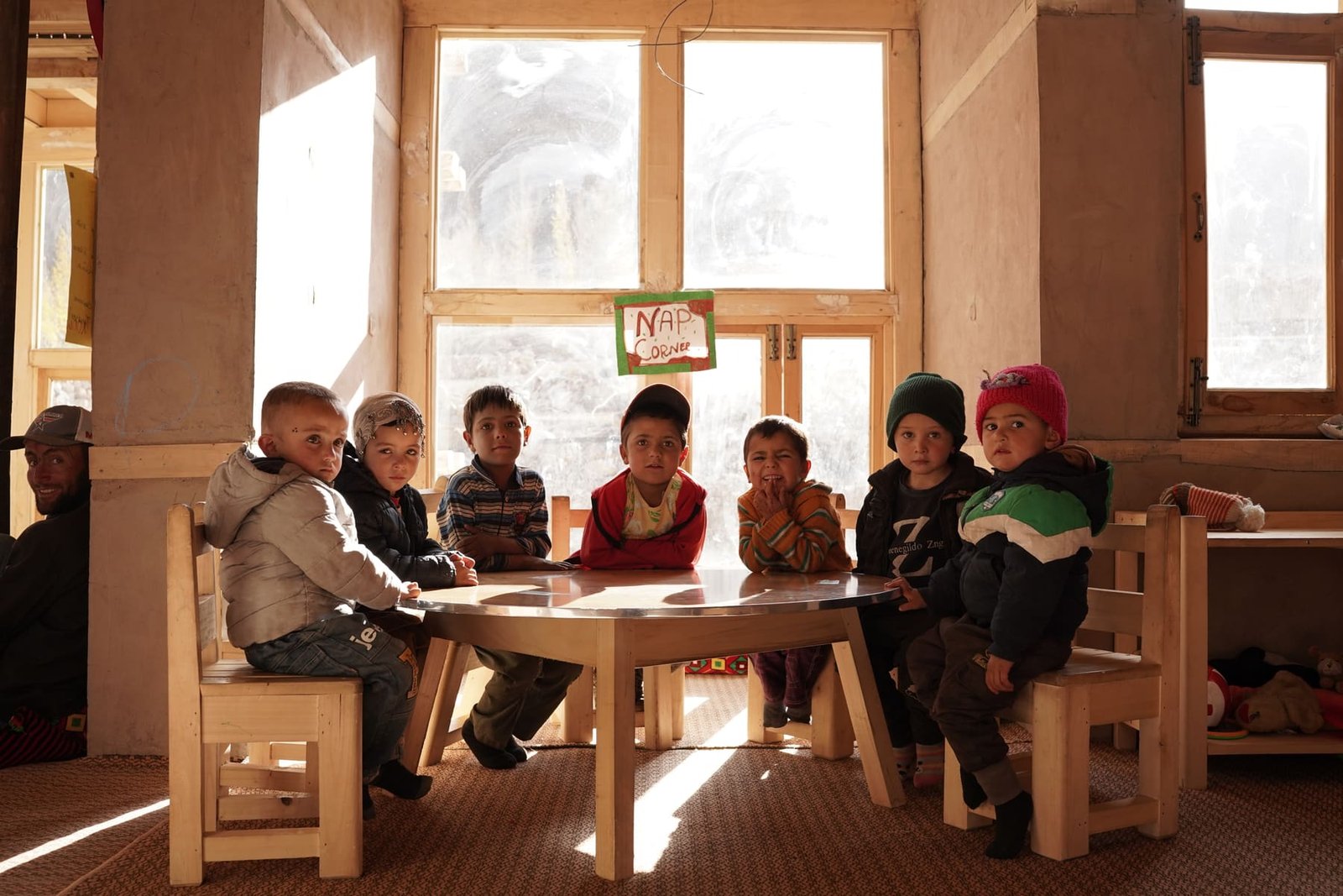 Early years classroom in Ispinj