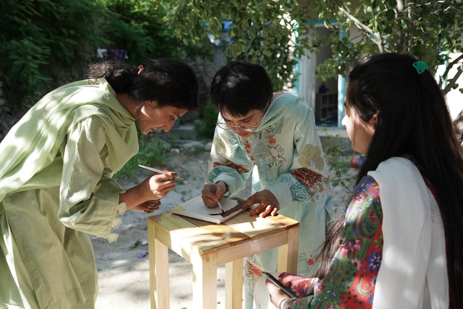 A robotics session
